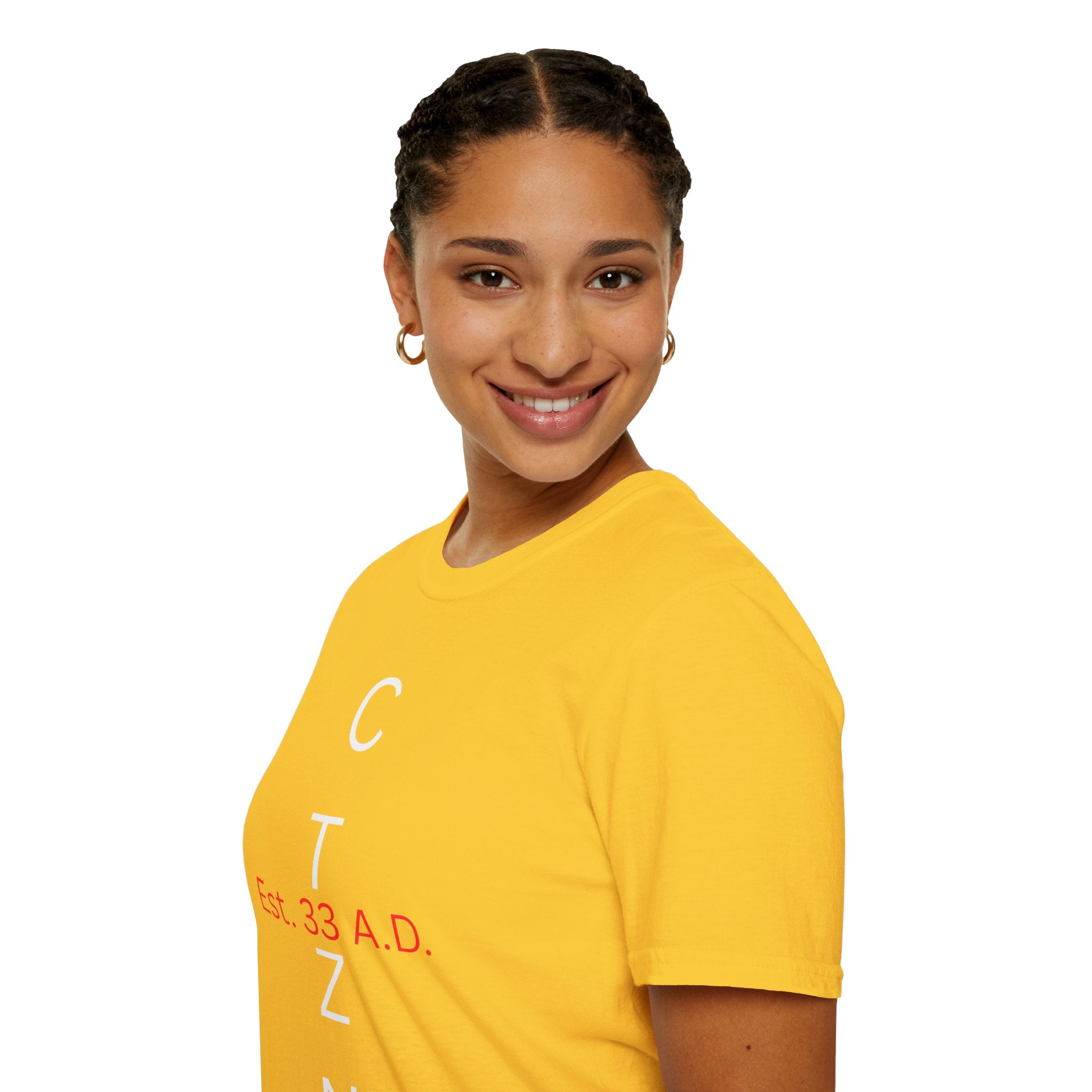 CTZN T-Shirt — CTZN Vertical Logo “Est. 33 A.D.” Graphic Tee