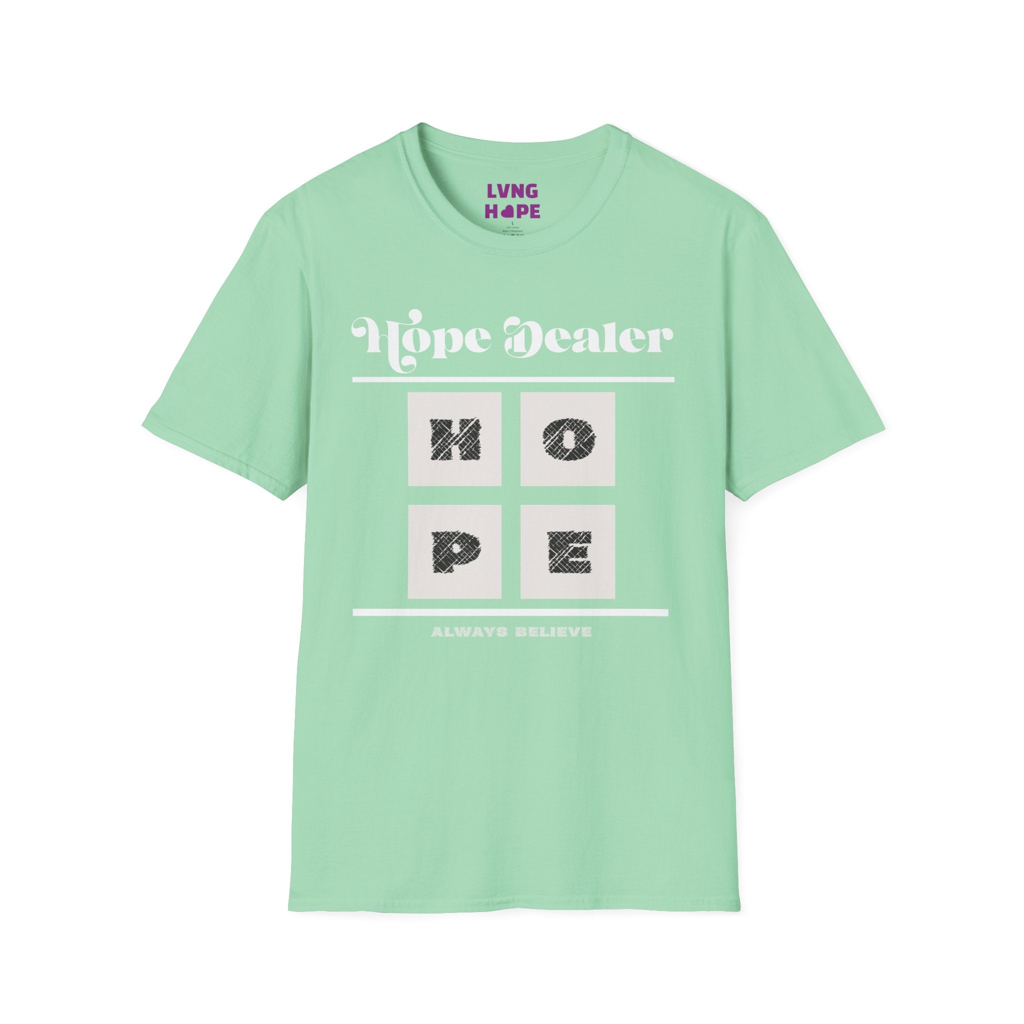 Hope Dealer Graphic Tee — Unisex "HOPE" Inspirational Faith T-Shirt
