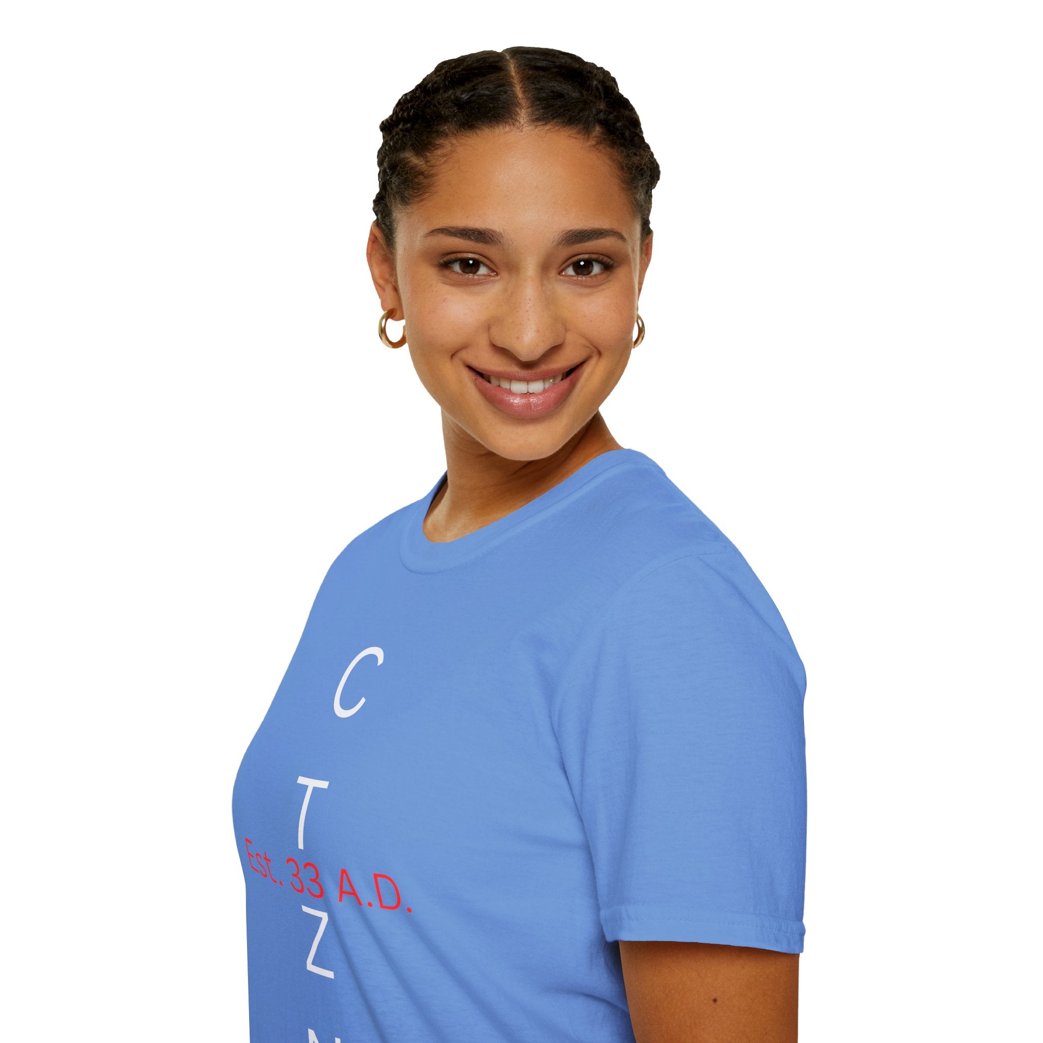 CTZN T-Shirt — CTZN Vertical Logo “Est. 33 A.D.” Graphic Tee