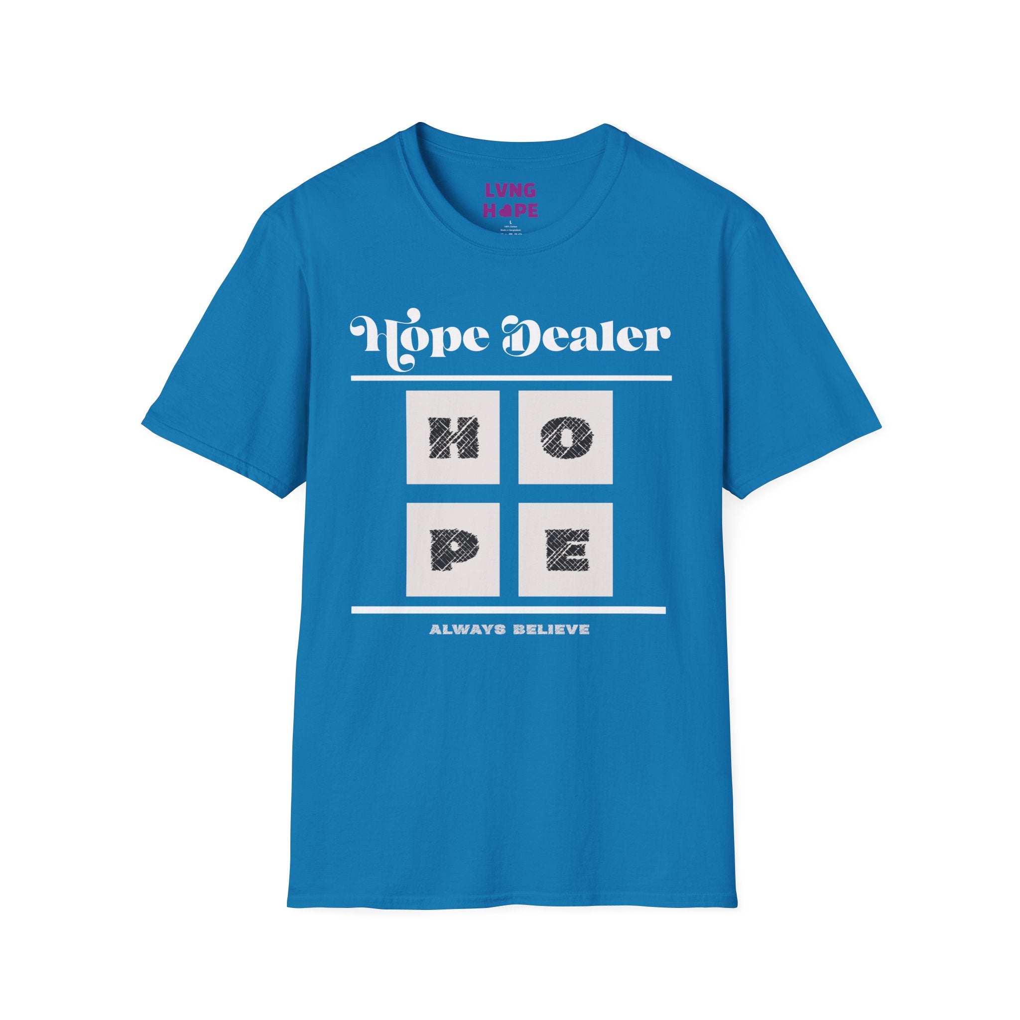 Hope Dealer Graphic Tee — Unisex "HOPE" Inspirational Faith T-Shirt