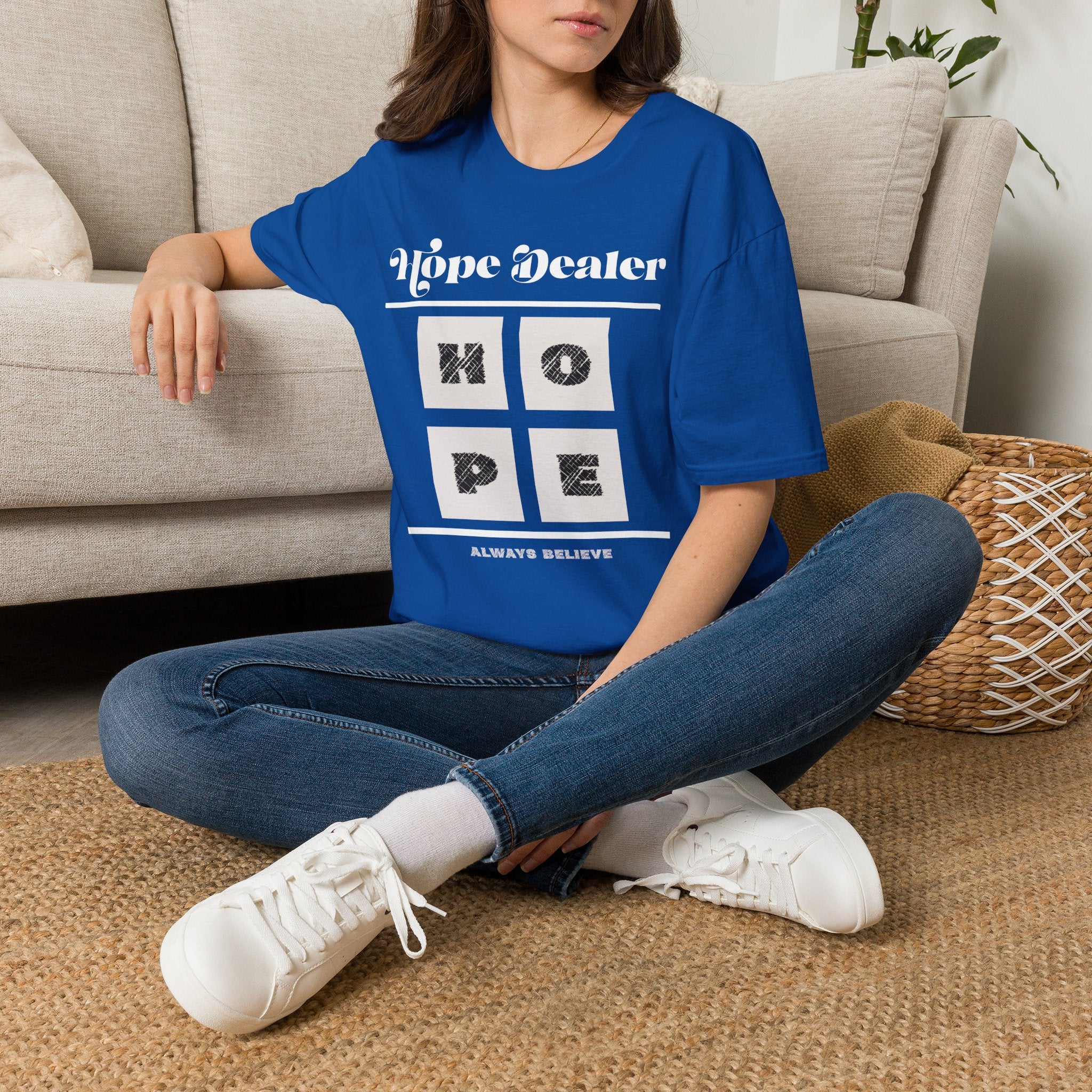 Hope Dealer Graphic Tee — Unisex "HOPE" Inspirational Faith T-Shirt