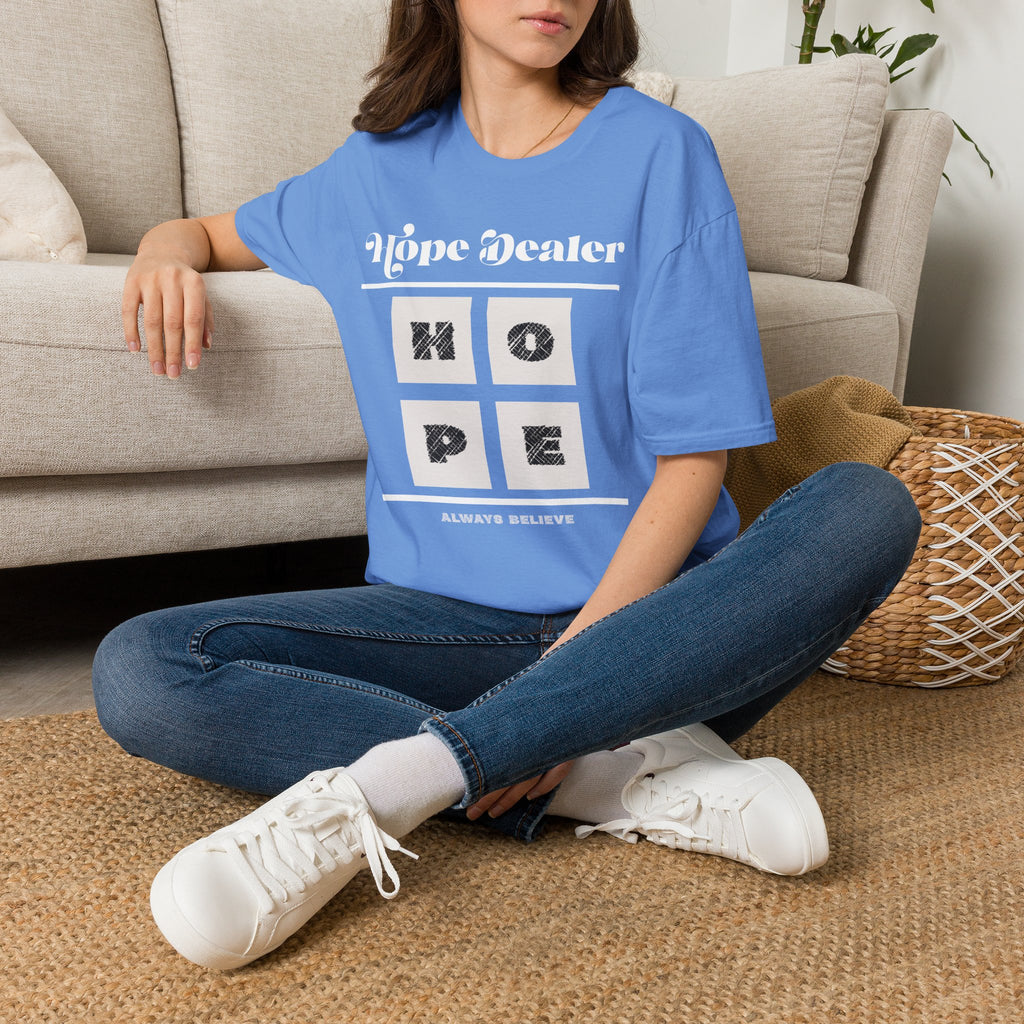 Hope Dealer Graphic Tee — Unisex "HOPE" Inspirational Faith T-Shirt