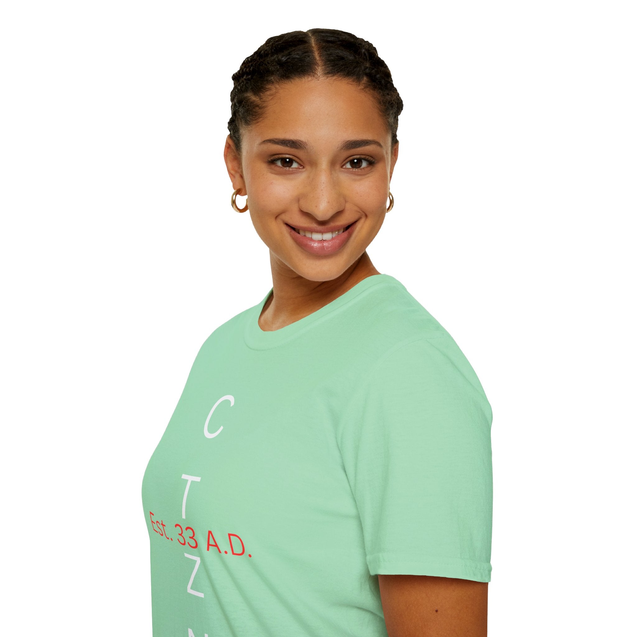 CTZN T-Shirt — CTZN Vertical Logo “Est. 33 A.D.” Graphic Tee