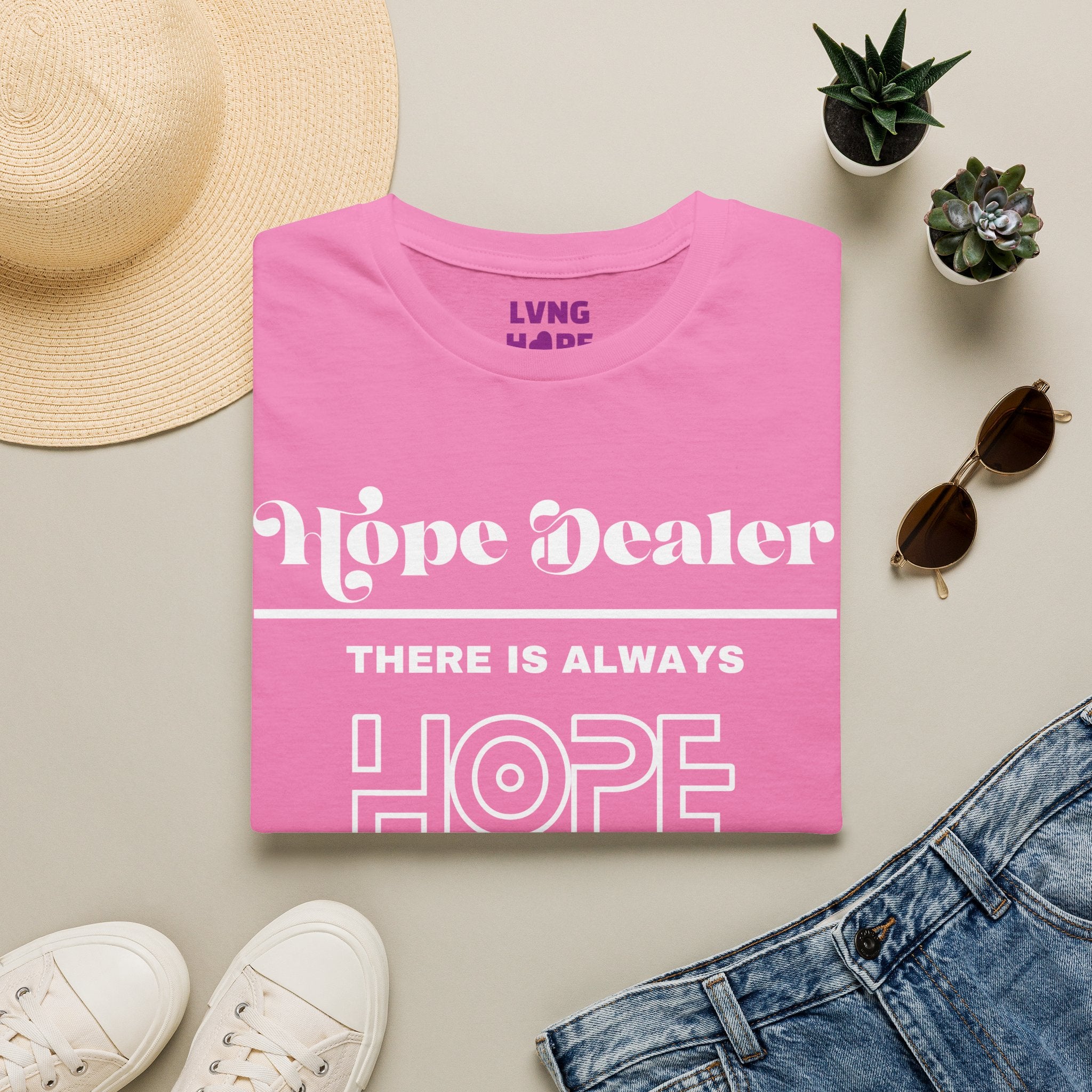 Hope Dealer T-Shirt — Unisex “There Is Always Hope” Inspirational Graphic T-Shirt