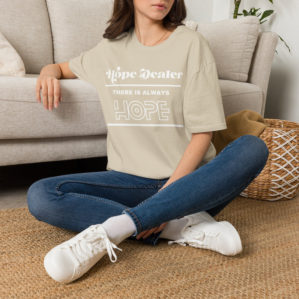 Hope Dealer T-Shirt — Unisex “There Is Always Hope” Inspirational Graphic T-Shirt