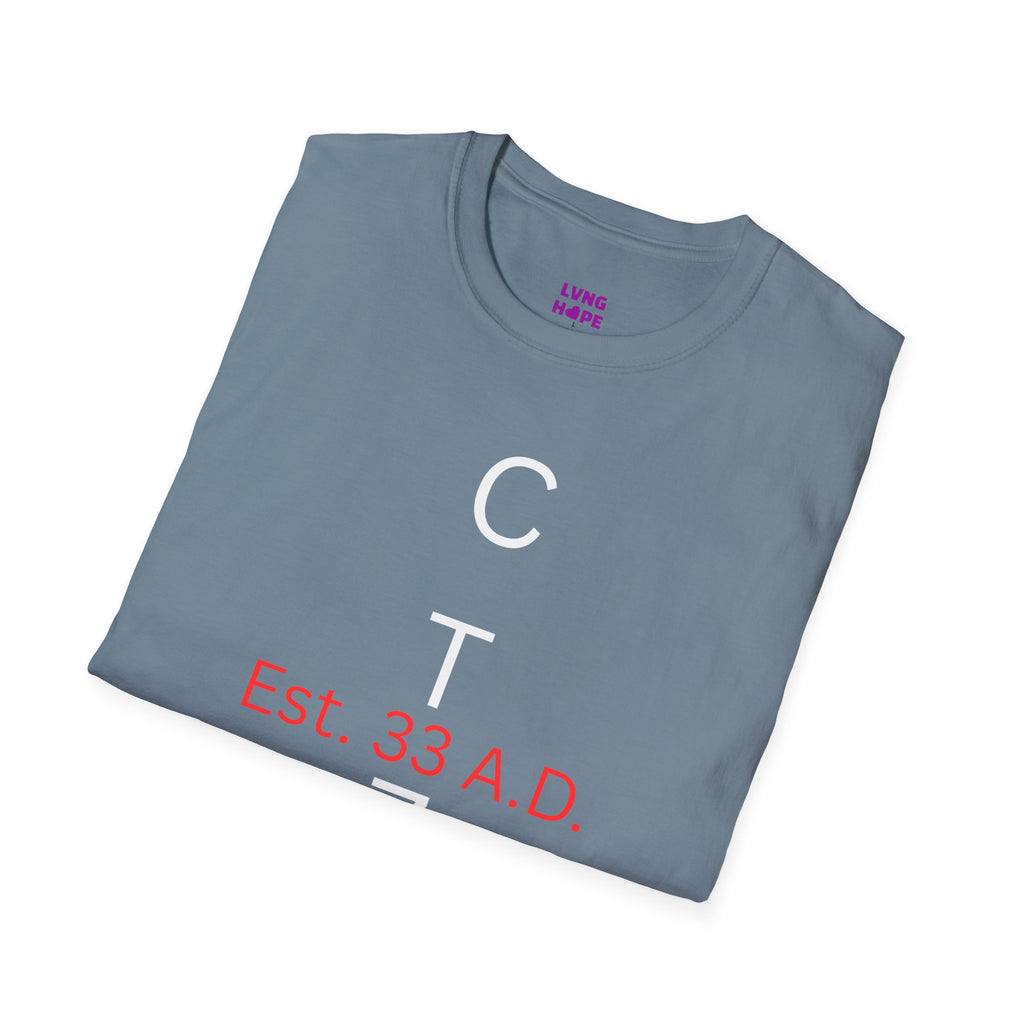 CTZN T-Shirt — CTZN Vertical Logo “Est. 33 A.D.” Graphic Tee