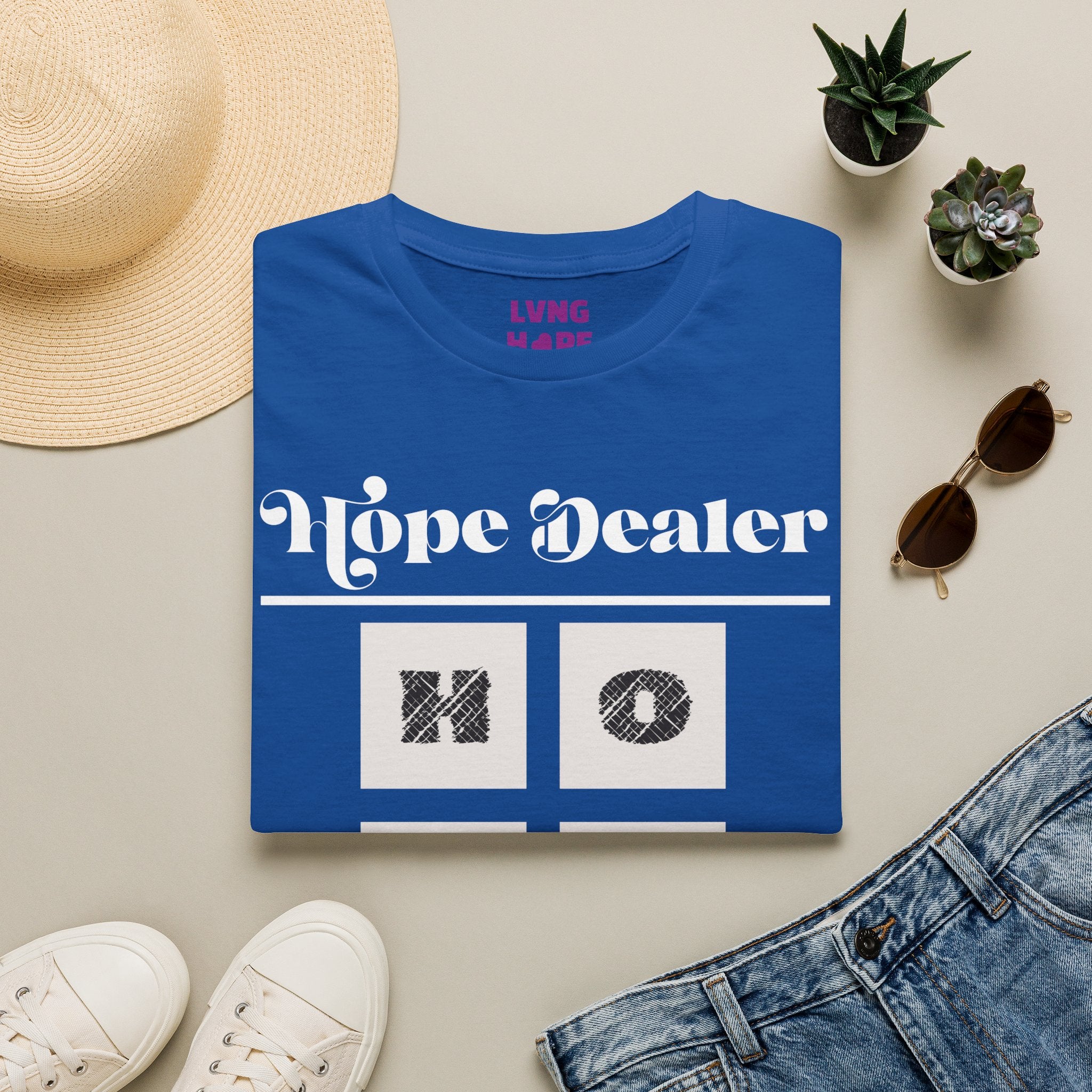 Hope Dealer Graphic Tee — Unisex "HOPE" Inspirational Faith T-Shirt