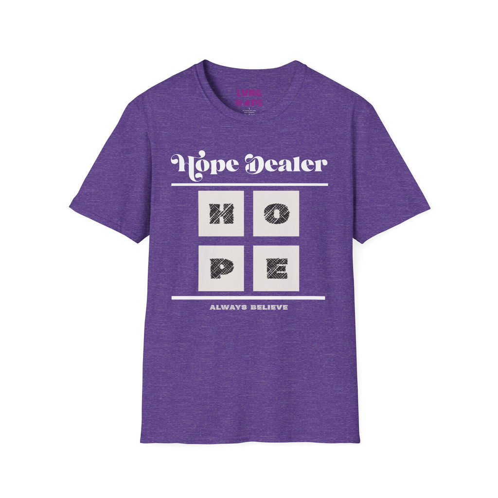 Hope Dealer Graphic Tee — Unisex "HOPE" Inspirational Faith T-Shirt