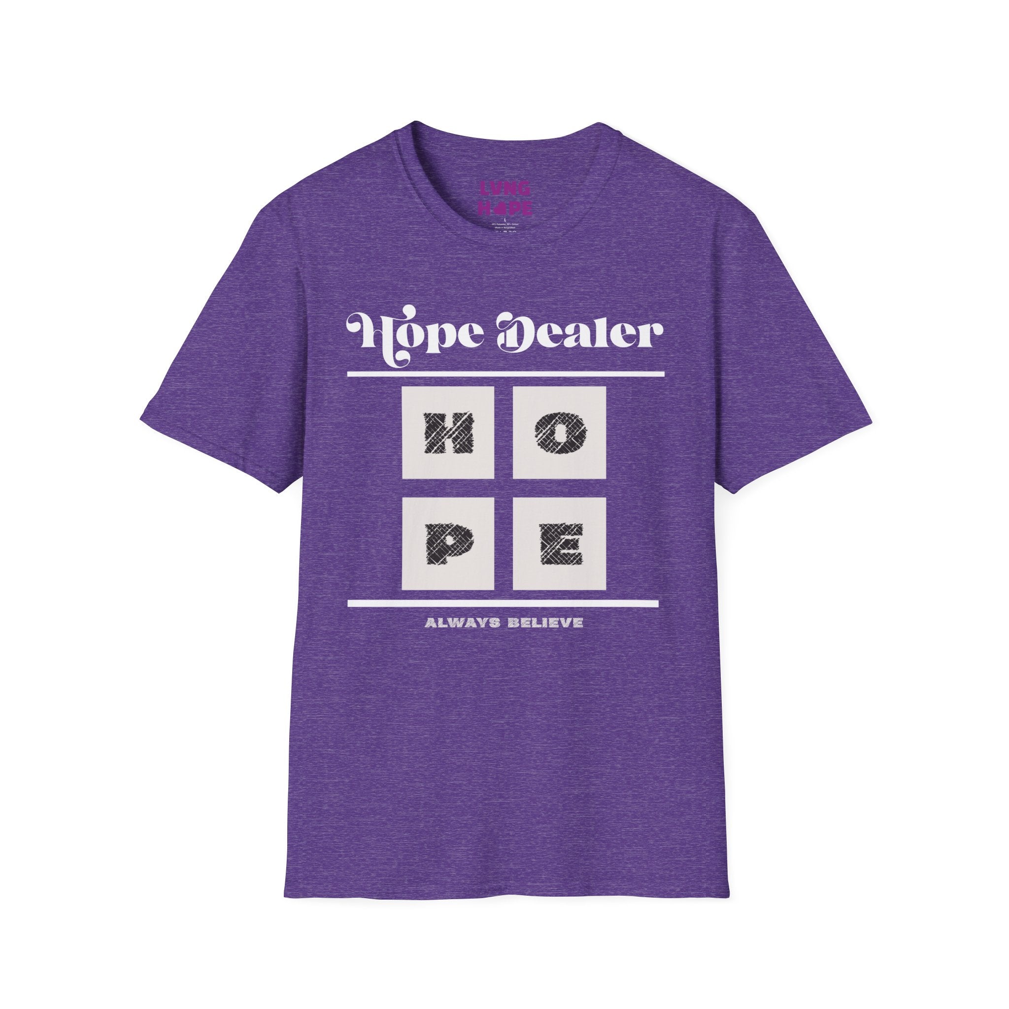 Hope Dealer Graphic Tee — Unisex "HOPE" Inspirational Faith T-Shirt
