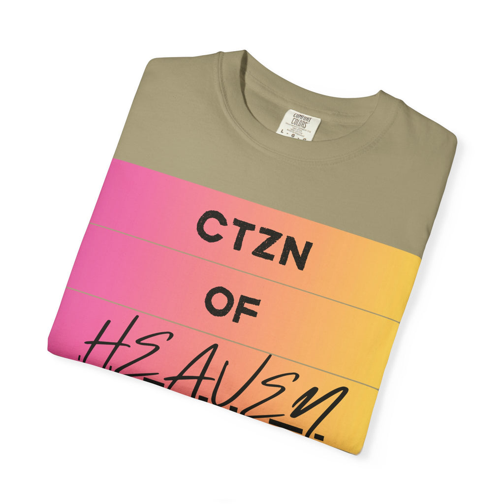 CTZN of Heaven Graphic T-Shirt — Sunset Gradient Faith Tee